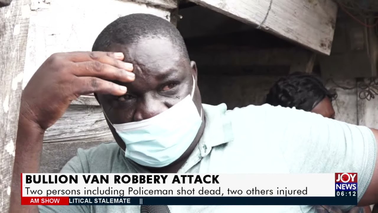 Eye witnesses narrates what actually Happened....Bullion Van Robbery Attack Policeman shot dead.