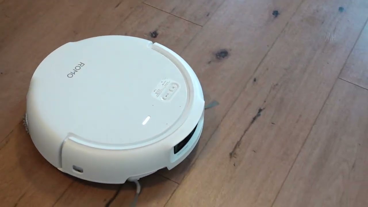 DJI Romo  - cleaning run - mop after vac - firmware 01.00.0900