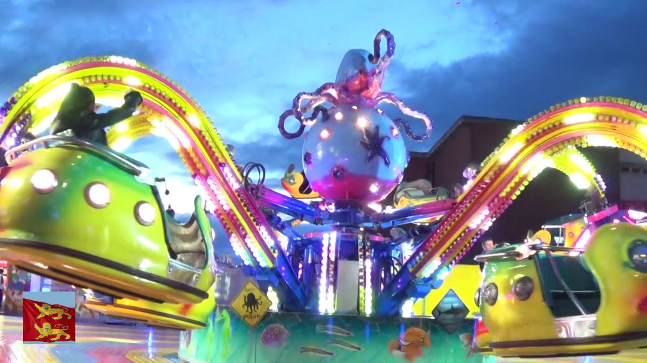 Manège La Grande Pieuvre, foire saint romain 2019, Rouen ( 76 )