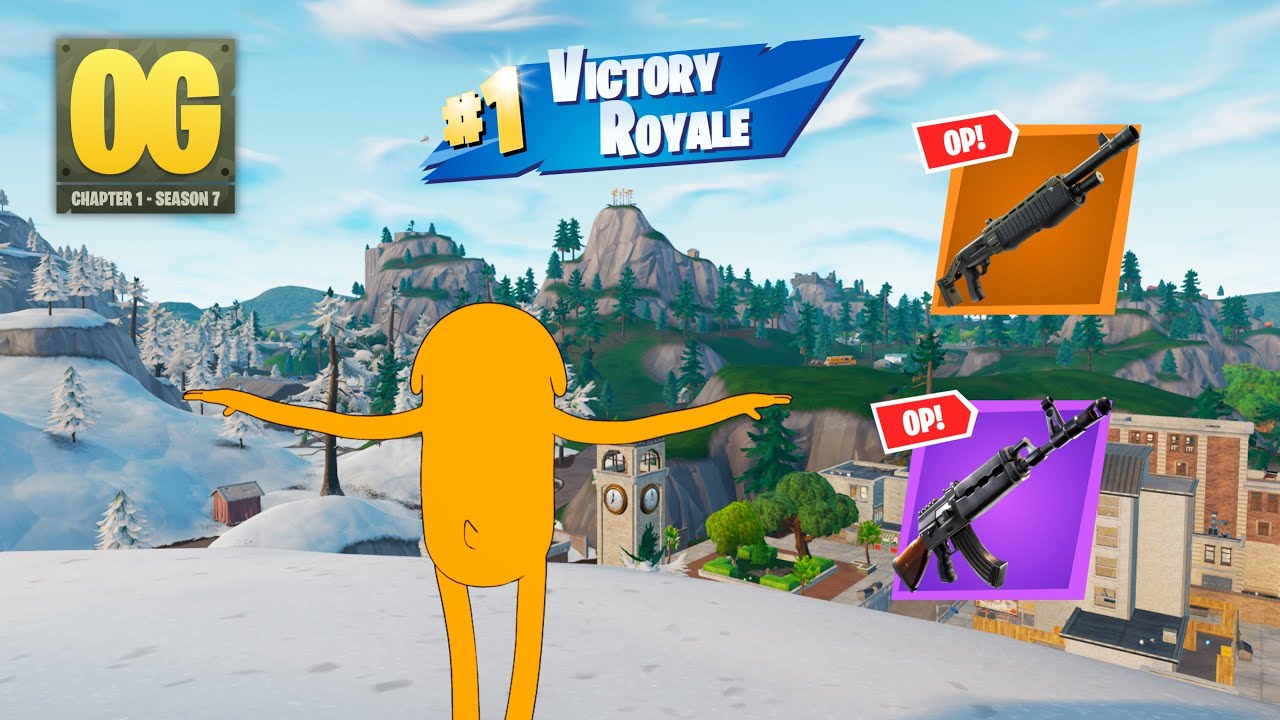 21 Kill Fortnite Solos "FORTNITE OG" | High Kill Fortnite OG Season 7 Gameplay (OG GRAPHICS)