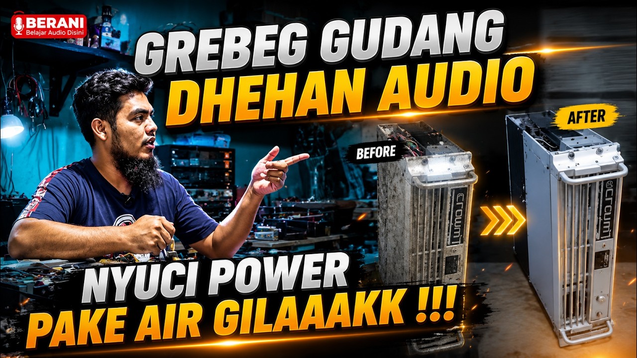 BONGKAR SEMUA AMUNISI DHEHAN AUDIO! DAN KEGILAAN ARI JENGGOT YANG TIDAK BISA DITIRU. GREBEG GUDANG