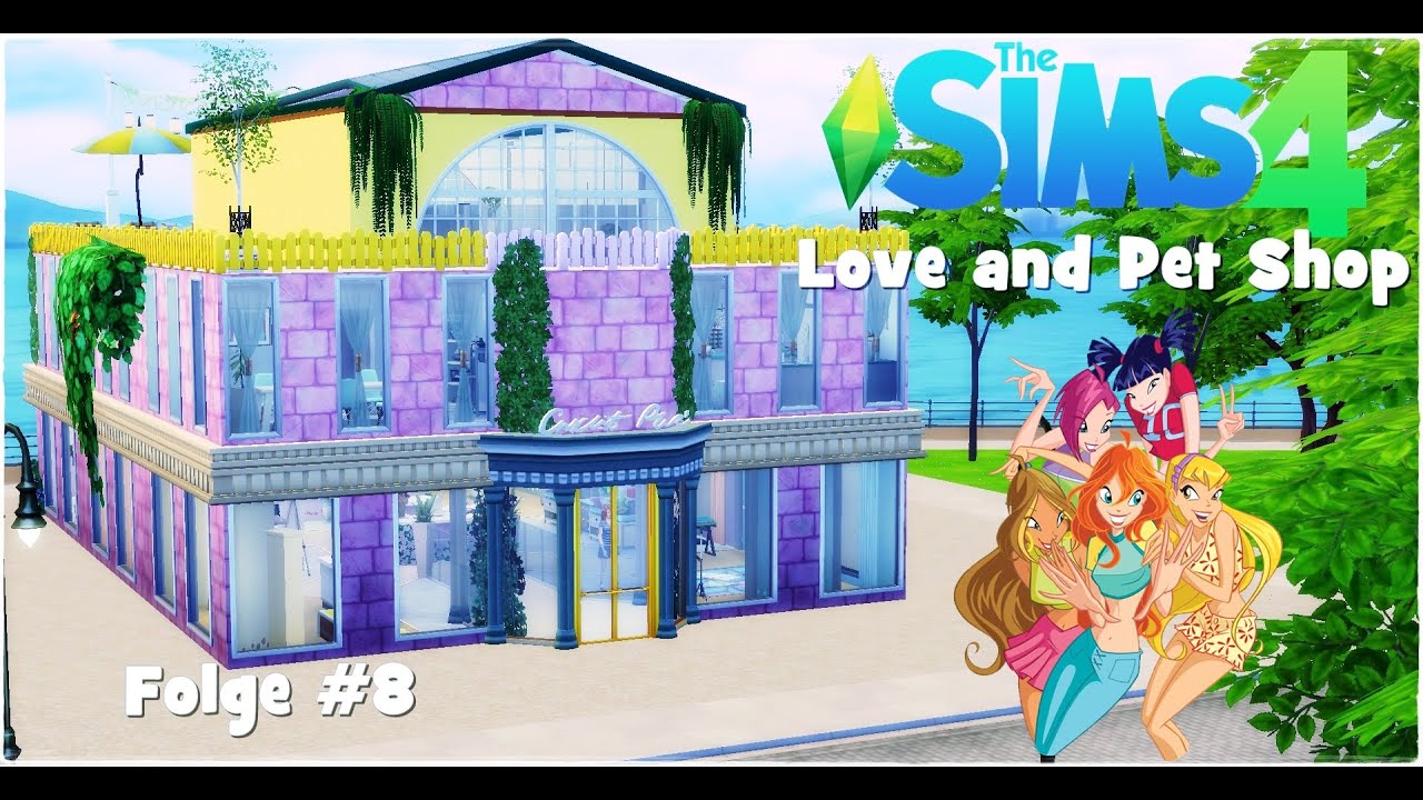 Winx Club - Love and Pet shop || Baufolge #8 [Speed Build] Sims 4