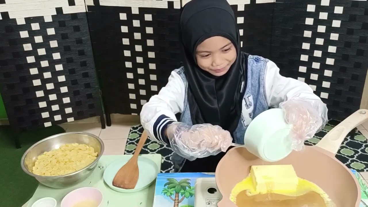 Jom buat cornflakes madu! #imanswonderland #fyp #kuihraya #subscribelikesharecomment 