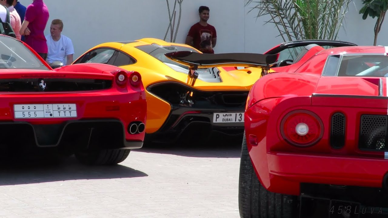 Dubai Supercar Meet - F40, Enzo, P1, 918, Ford GT, LFA, Speciale, 911 + more!!!!