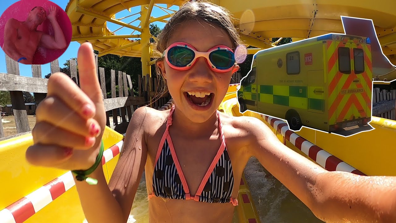 ZEER GEVAARLIJKE GLIJBANEN😱  BIJ CAMPING CAPFUN L'HIRONDELLE IN BELGIË #79