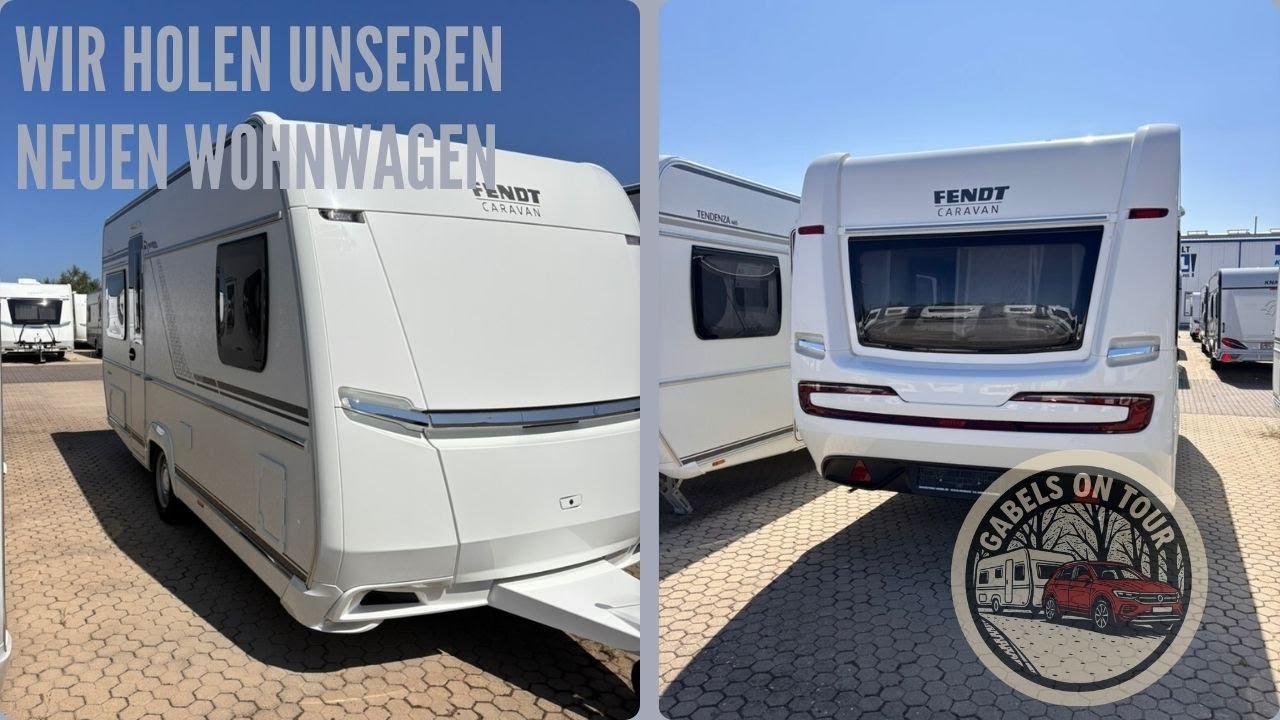Wir holen unseren neuen Wohnwagen