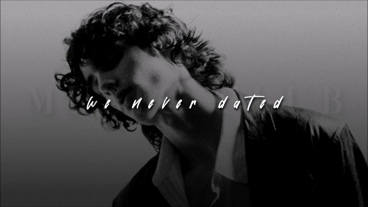 sombr, we never dated | slowed + reverb |