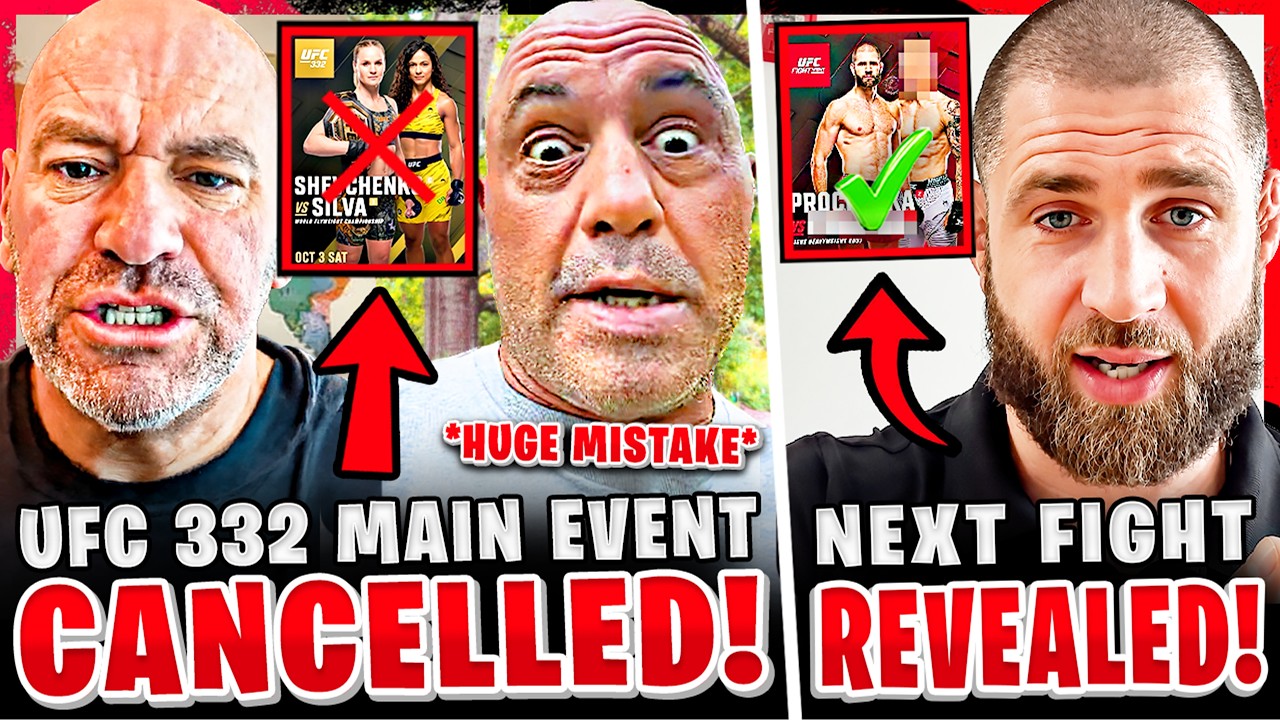 BREAKING! UFC 332 MAIN EVENT CANCELLED! Joe Rogan REVEALS HUGE UFC MISTAKE! Ilia Topuria vs Paddy