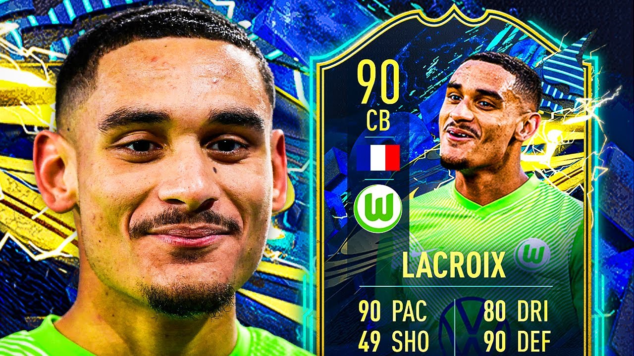 A DEFENSIVE MONSTER! 🤯 90 TOTS LACROIX PLAYER REVIEW! - FIFA 21 Ultimate Team