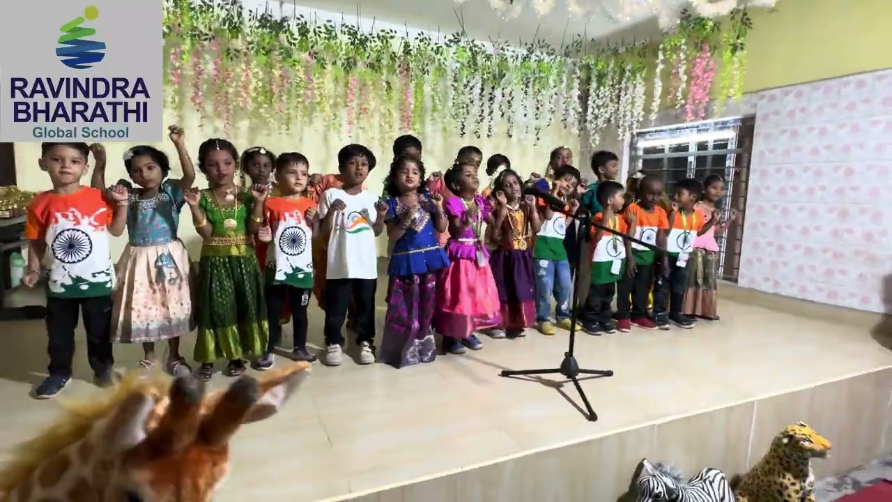 Heart Melting & Mesmerising welcome song by RBGS ‘KG’ Tiny stars- Culmination Day