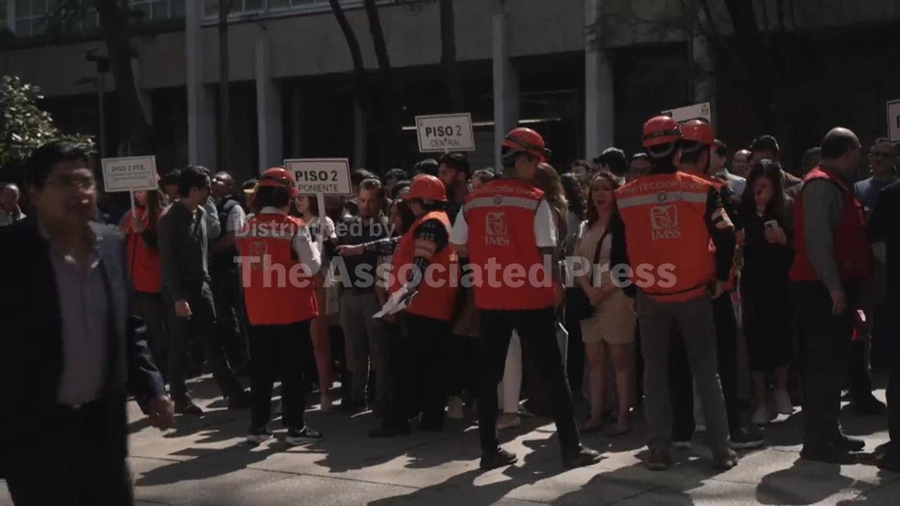 Sirens sound across Mexico City as capital stages first earthquake drill of 2026