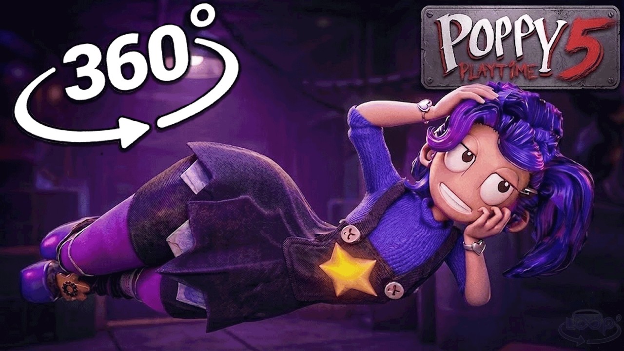 VR 360&deg; Poppy Playtime Chapter 5 Movie Compilation Final! VR 4K