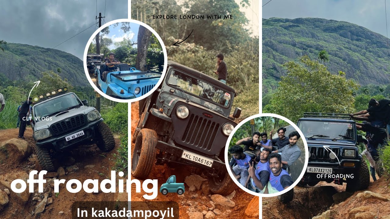 off-roading in kakadampoyile🛻🚜.[ഇത് കണ്ടാൽ നിങ്ങൾ നിങ്ങൾ അല്ലാതെആകും]😳