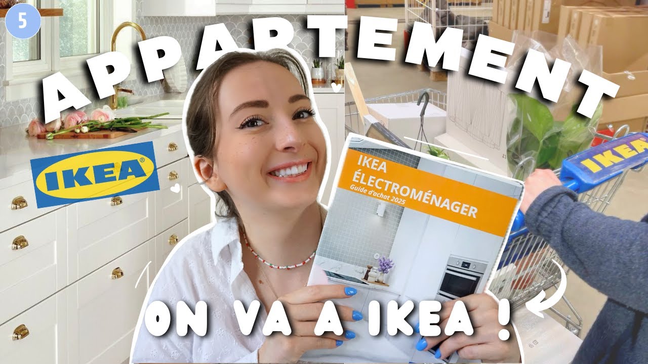 VLOG APPART : ON VA A IKEA + HAUL ACTION 🛍️ 🏠 Ep5