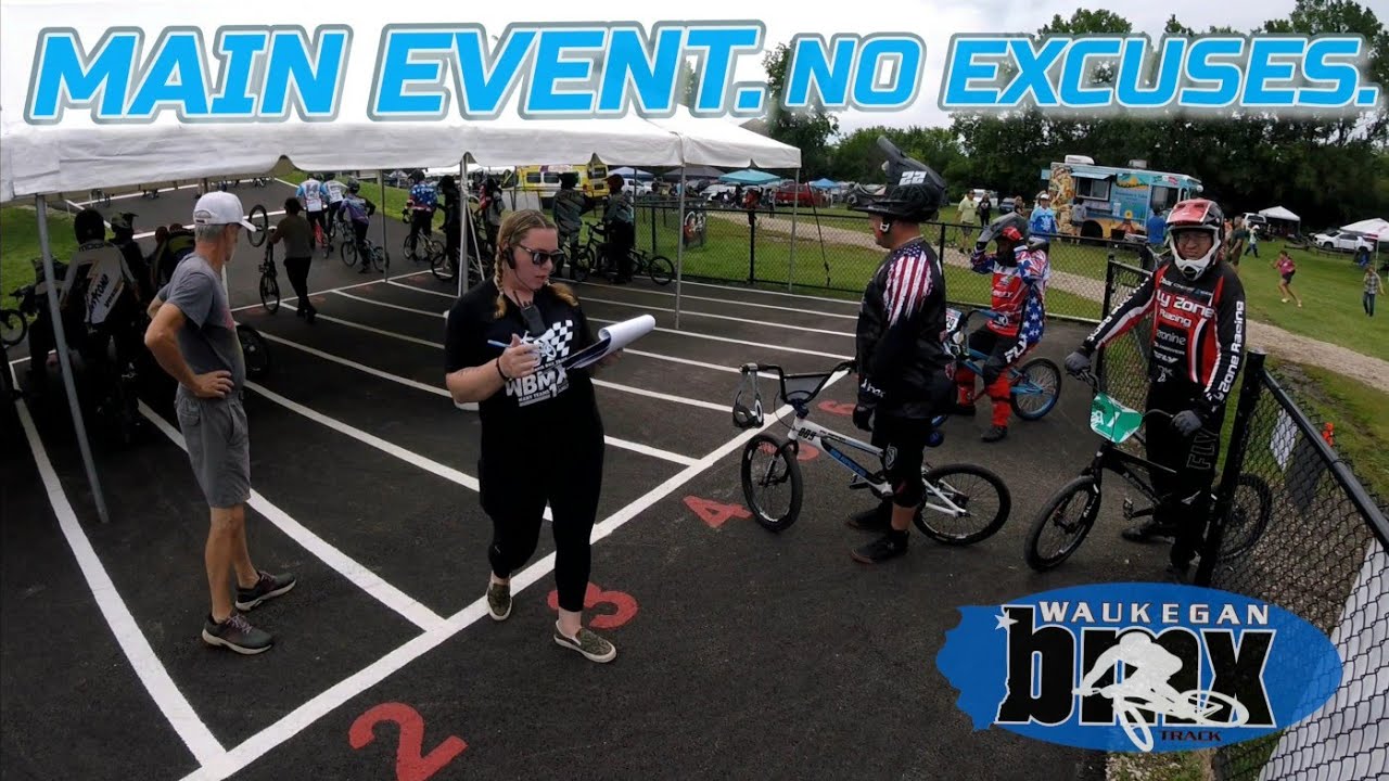 Main Event at Waukegan BMX… NO EXCUSES | USABMX POV