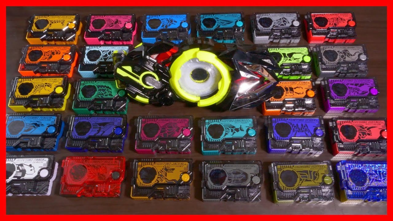 ノーマル形状のDXプログライズキーまとめ！こんなにあったのか！【仮面ライダーゼロワン】/DX ProgriseKey【KamenRiderZERO-ONE】
