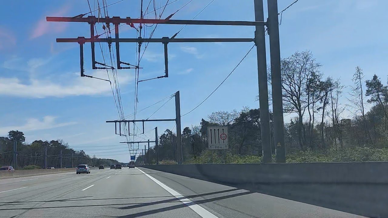 Part-1Driving in Germany from Frankfurt Airport to Heidelberg over Highway A5 PLEASE LIKE&SUBSCRIBE