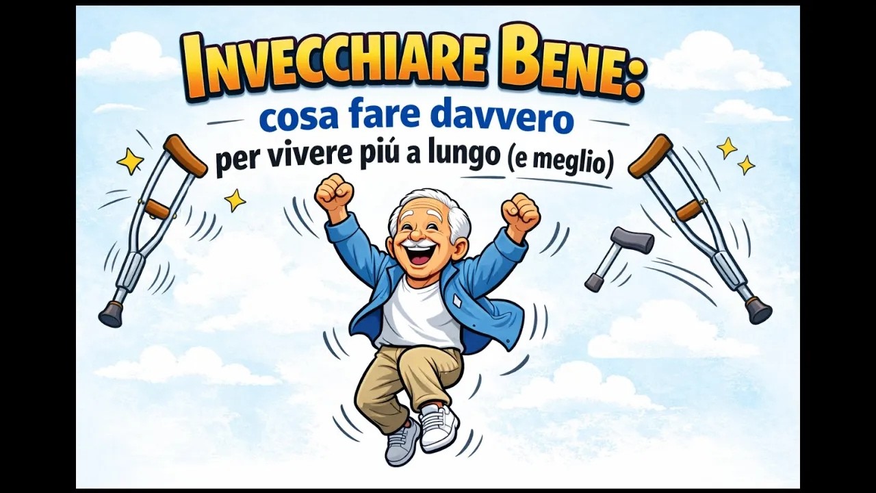 Invecchiare Bene: cosa fare davvero per vivere più a lungo (e meglio)