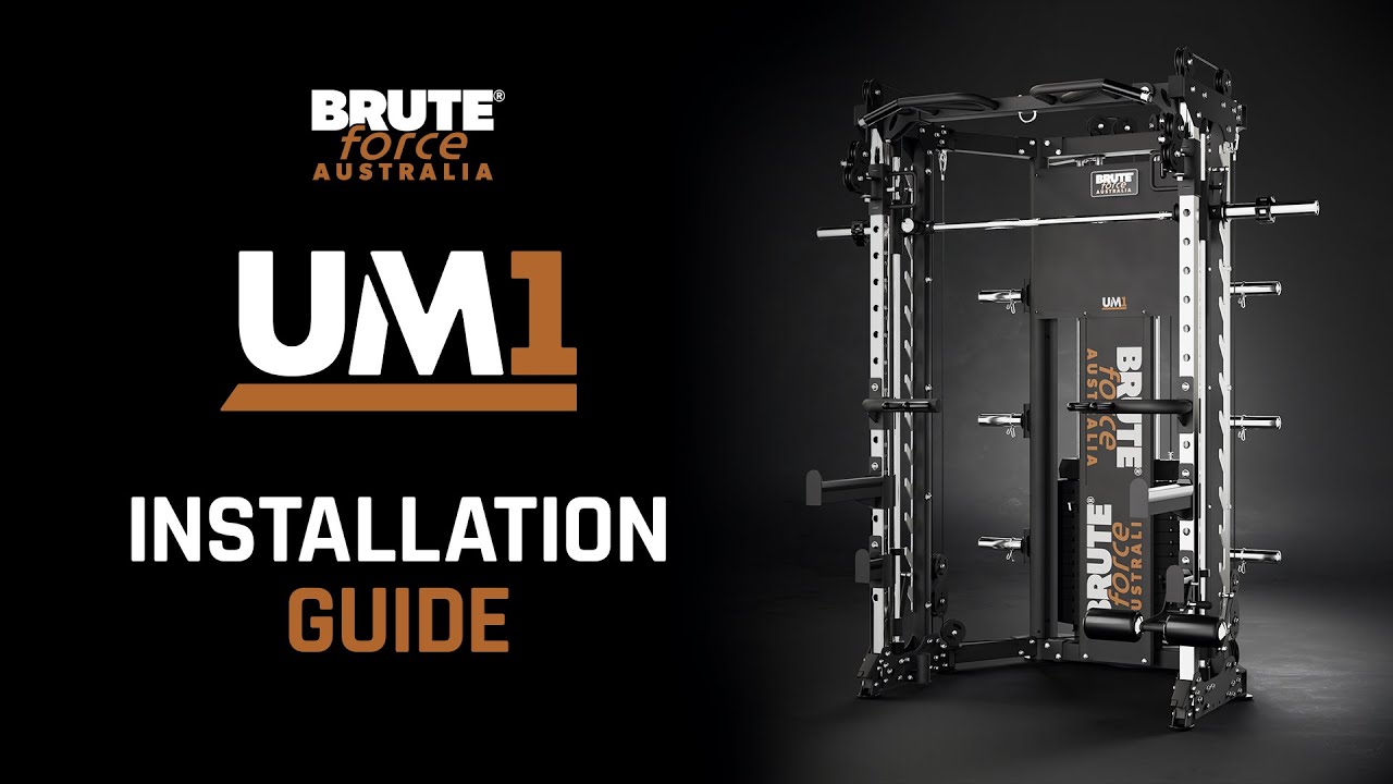UM1 Functional Trainer by BRUTEforce® Australia - Installation Guide