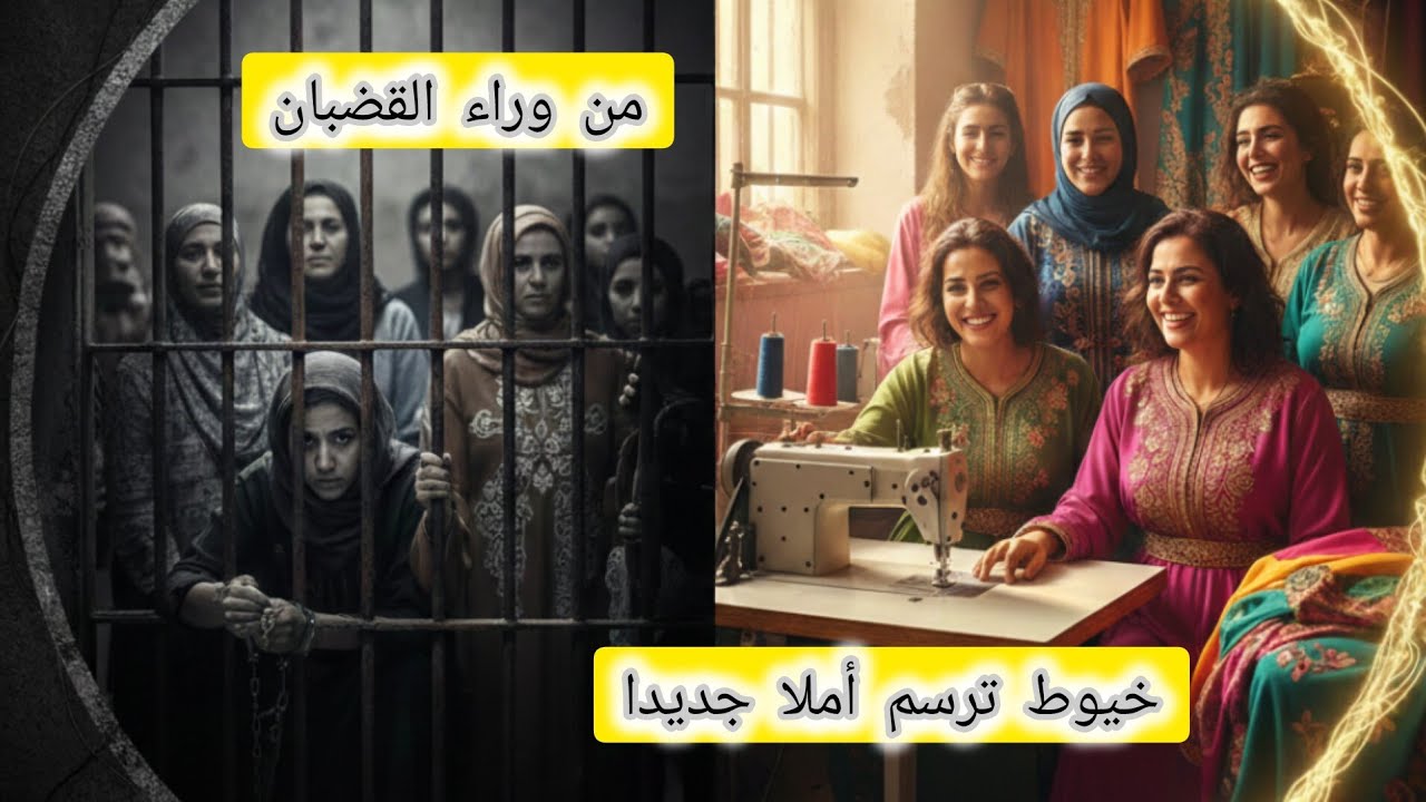 غرزة أمل:التكوين المهني كطريق لإعادة إدماج السجناء.مرور خفيف بالسجن المحلي تولال2 بمكناس#مغربية
