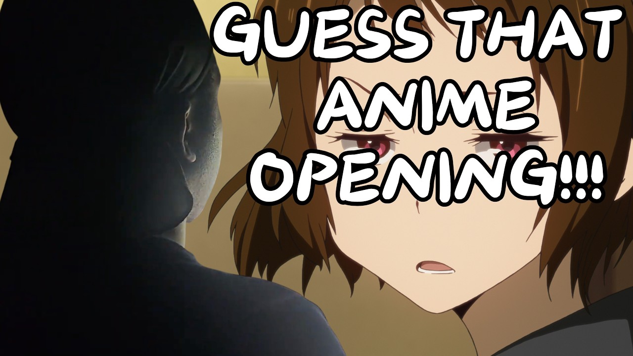 IT'S HARDER THAN YOU THINK!!! Guessing Anime OPs Round 1!