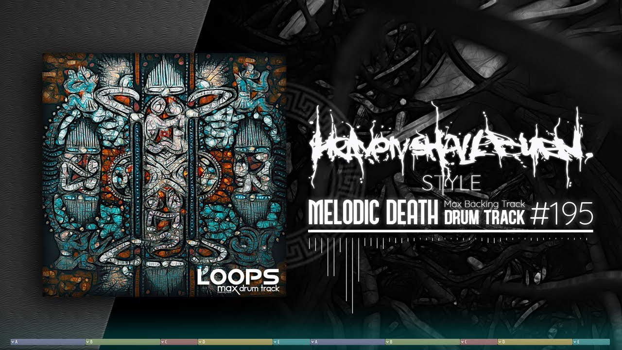 Melodic Death Metal Drum Track / Heaven Shall Burn Style / 180 bpm