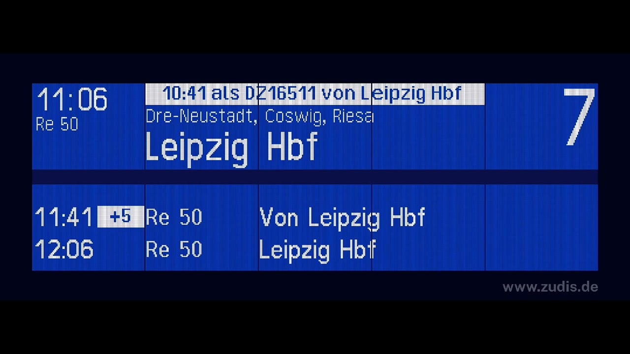 Bahnhofsansagen Dresden Hauptbahnhof (Heiko Grauel)