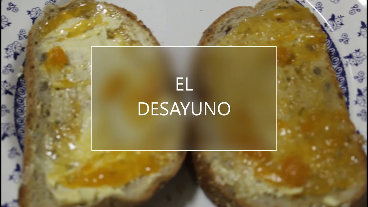 Pr&aacute;ctica audiovisuales: desayuno y comida