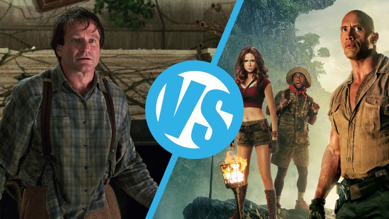 Jumanji (1995) VS Jumanji (2017) : Movie Feuds