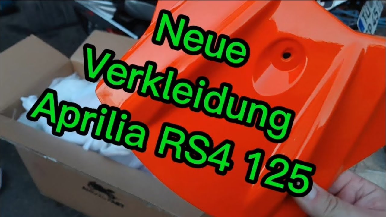 Neue Verkleidung , Aprilia RS4 125, 