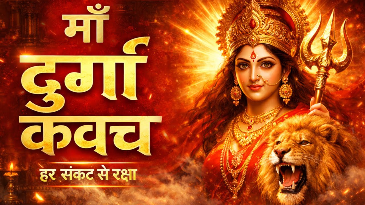 माँ दुर्गा कवच | हर संकट से रक्षा | Powerful Durga Kavach Bhajan