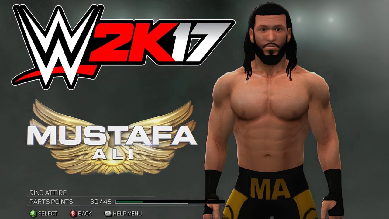 WWE 2K17: Mustafa Ali Caw Formula 2025 (Xbox 360 & PS3)