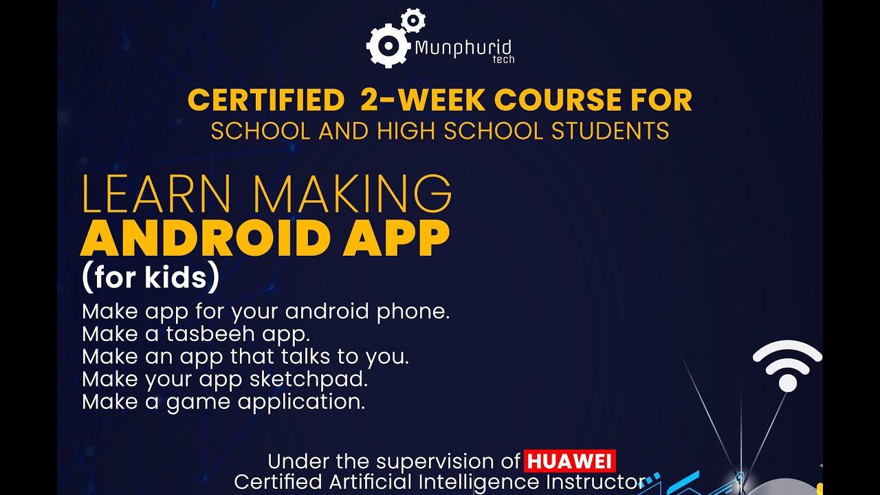 App Development and AI Course for Kids - Session 1