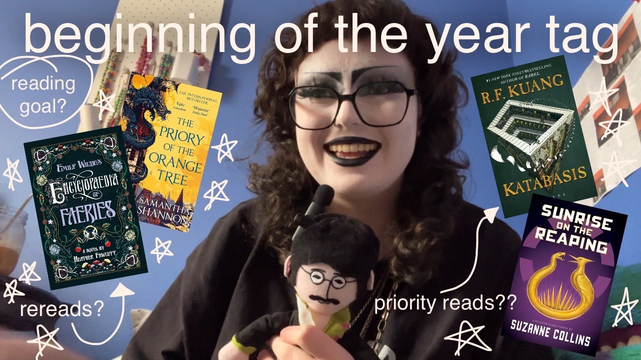 beginning of the year book tag!! 📖🌟🗓️ yearly reading goals, tbr plans, rereads, new releases, etc.