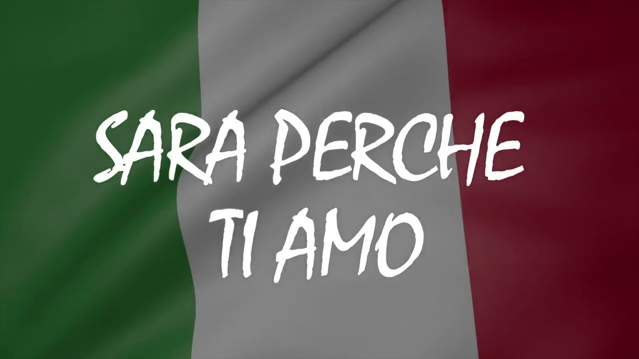 Collectif Métissé - SARA PERCHE TI AMO (Lyric Vidéo)