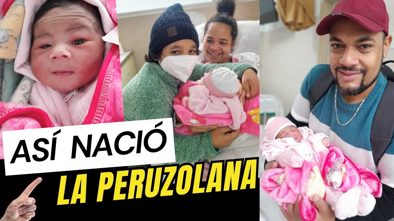 Así NACIÓ Nuestra Bebé PERUZOLANA, (Repetición) Venezolanos en Perú 2024