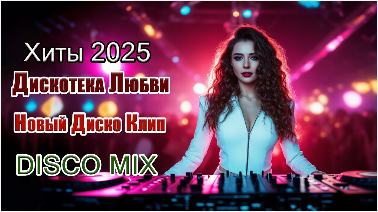 Дискотека Любви ❤️ Хиты 2025 | Новый Клип В Стиле Диско