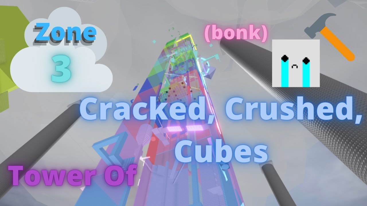 Tower Of Cracked, Crushed, Cubes Commentary