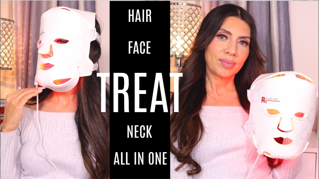 The LED Mask That Does It All Plus More! | RajaniMD  PlasmaGlo Halo LED Mask