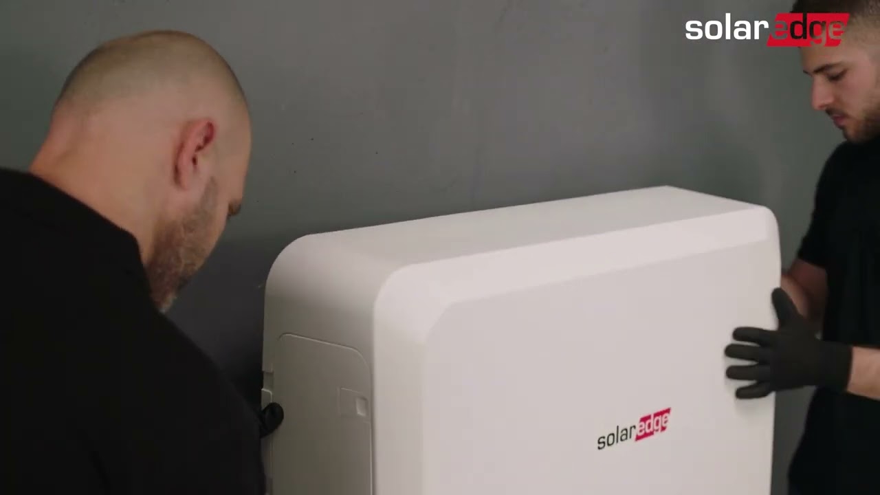 Wiring the SolarEdge Home Battery 400V (floor-mounted) Tutorial 2/4 | International