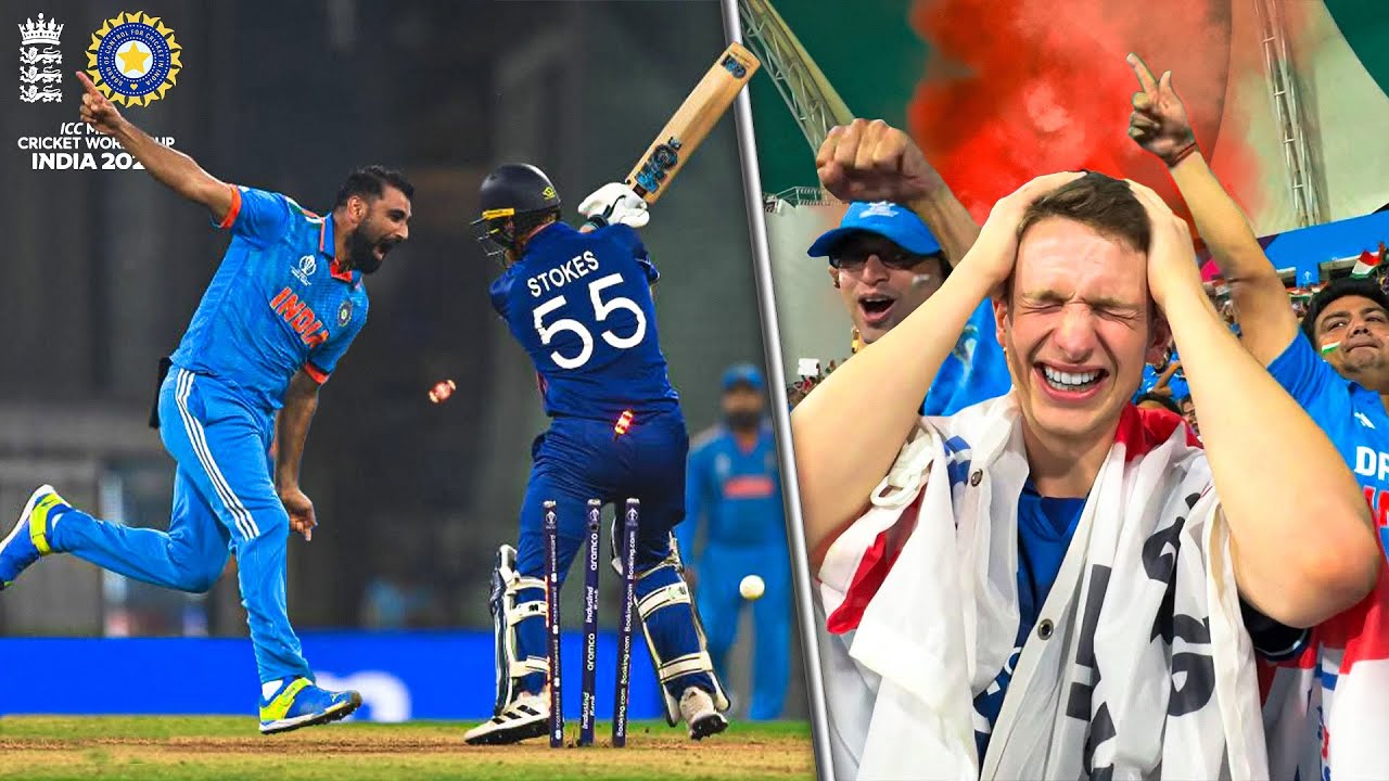 The Moment INDIA send England OUT the World Cup