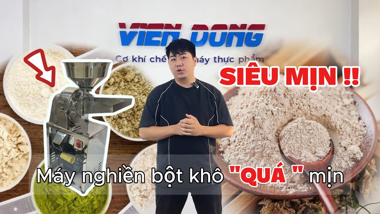 Máy nghiền bột khô siêu mịn giá bao nhiêu? - Báo giá máy xay bột cà phê công nghiệp tháng 10/2025