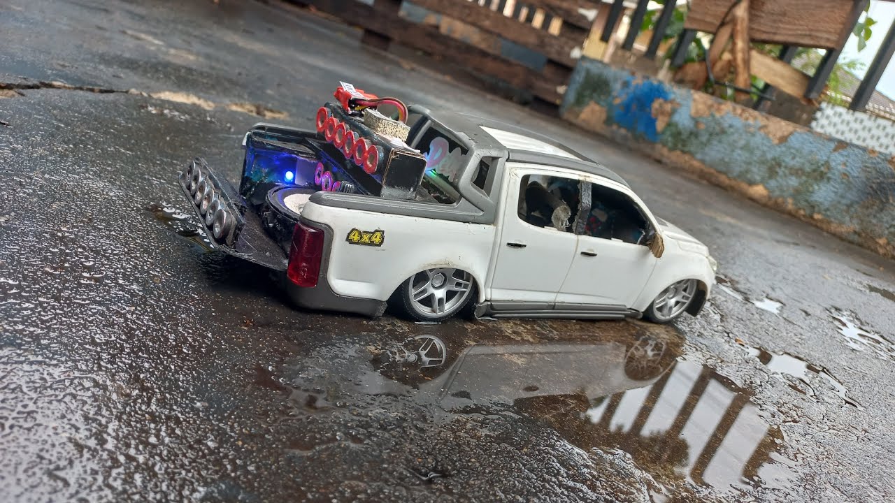S10 fixa .som aro 20. Turbo desel#som #canalautomotivo #camionetes #rebaixadas #fixas 