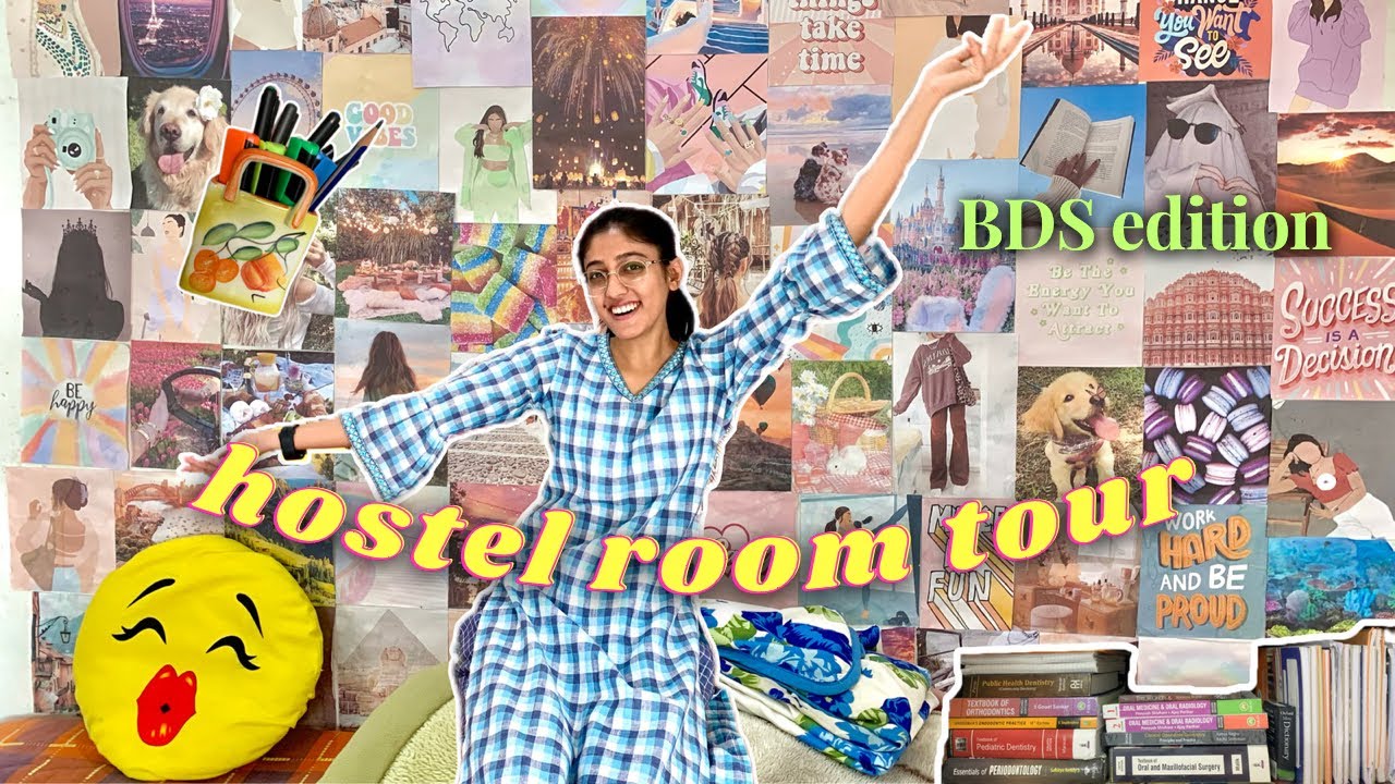 The Girls Hostel Room Tour ~ Dental College ✨