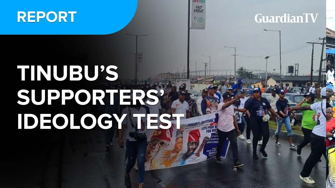 Bola Tinubu's supporters' ideology test