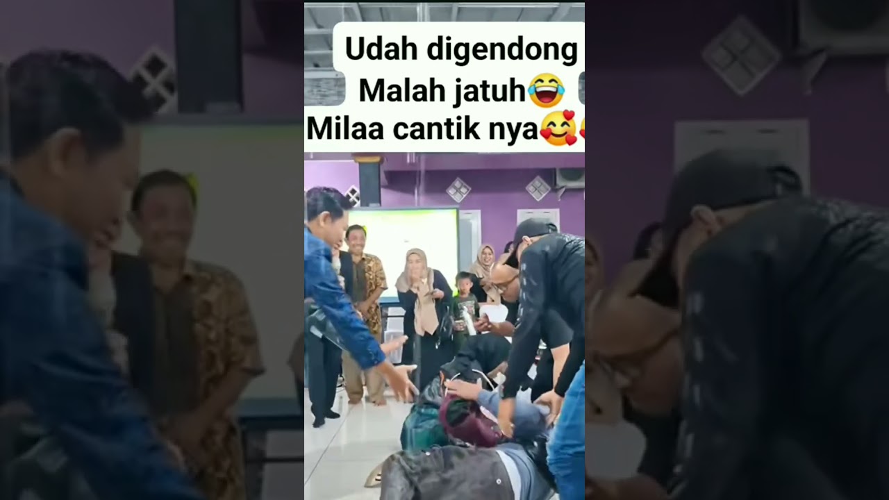 Detik-detik Mila DA7 terjatuh#milada7 #valenda7 #milenda7