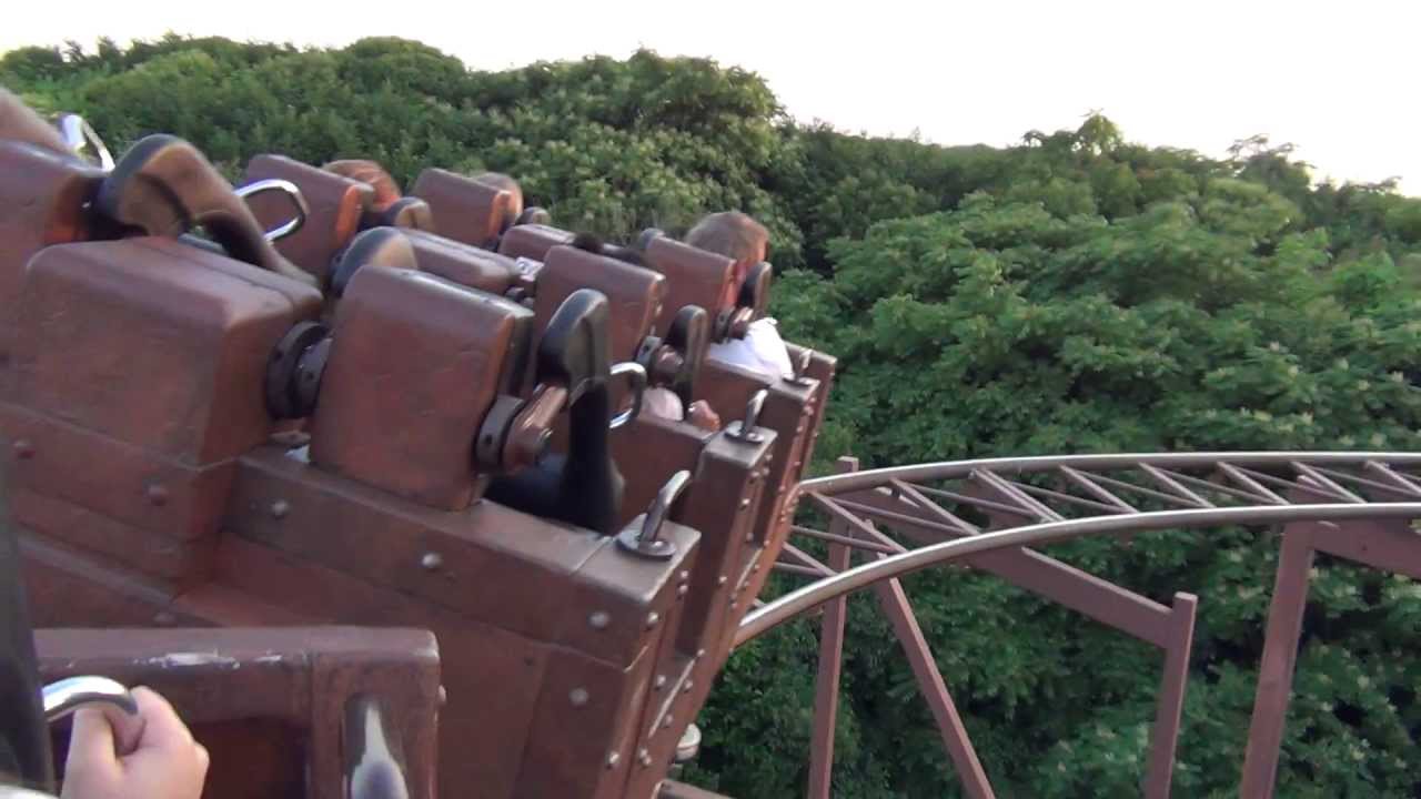 Disneyland Paris - Indiana Jones and the Temple of Peril Onride - 14 July 2013