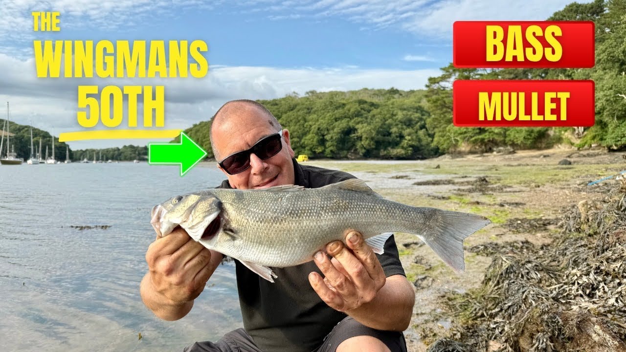 Sea Fishing Uk-Estuary Bass and Mullet Fishing-The Birthday Sessions!