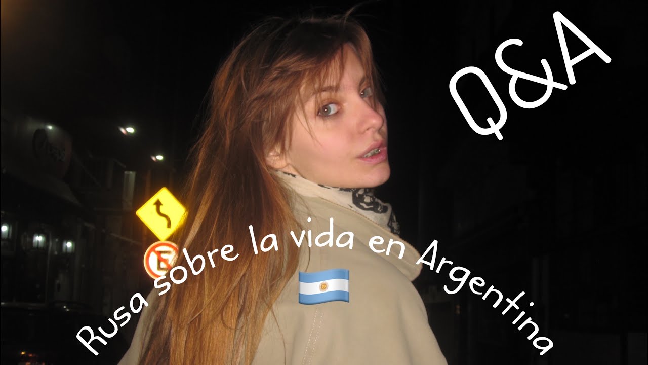 Rusa habla sobre la vida en Argentina | Video en español