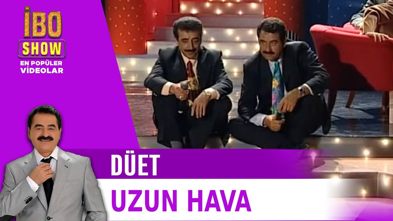 Uzun Hava - İbrahim Tatlıses & Hakkı Bulut - Canlı Performans - İbo Show (1998)